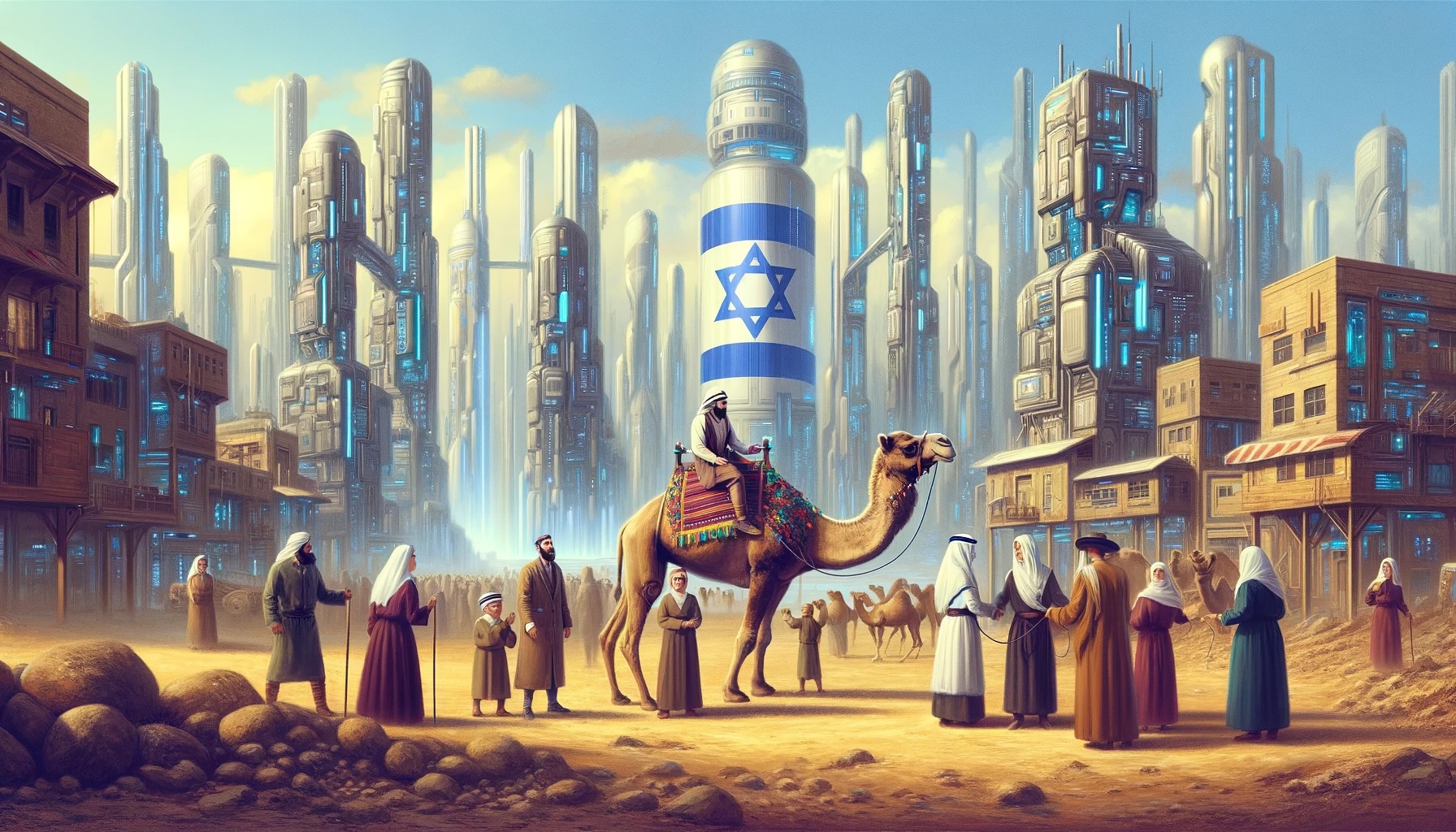 Israel as envisioned by DALL-E